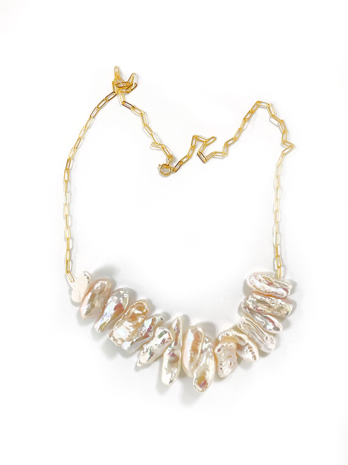 Anomalous Smile Baroque Pearl Necklace