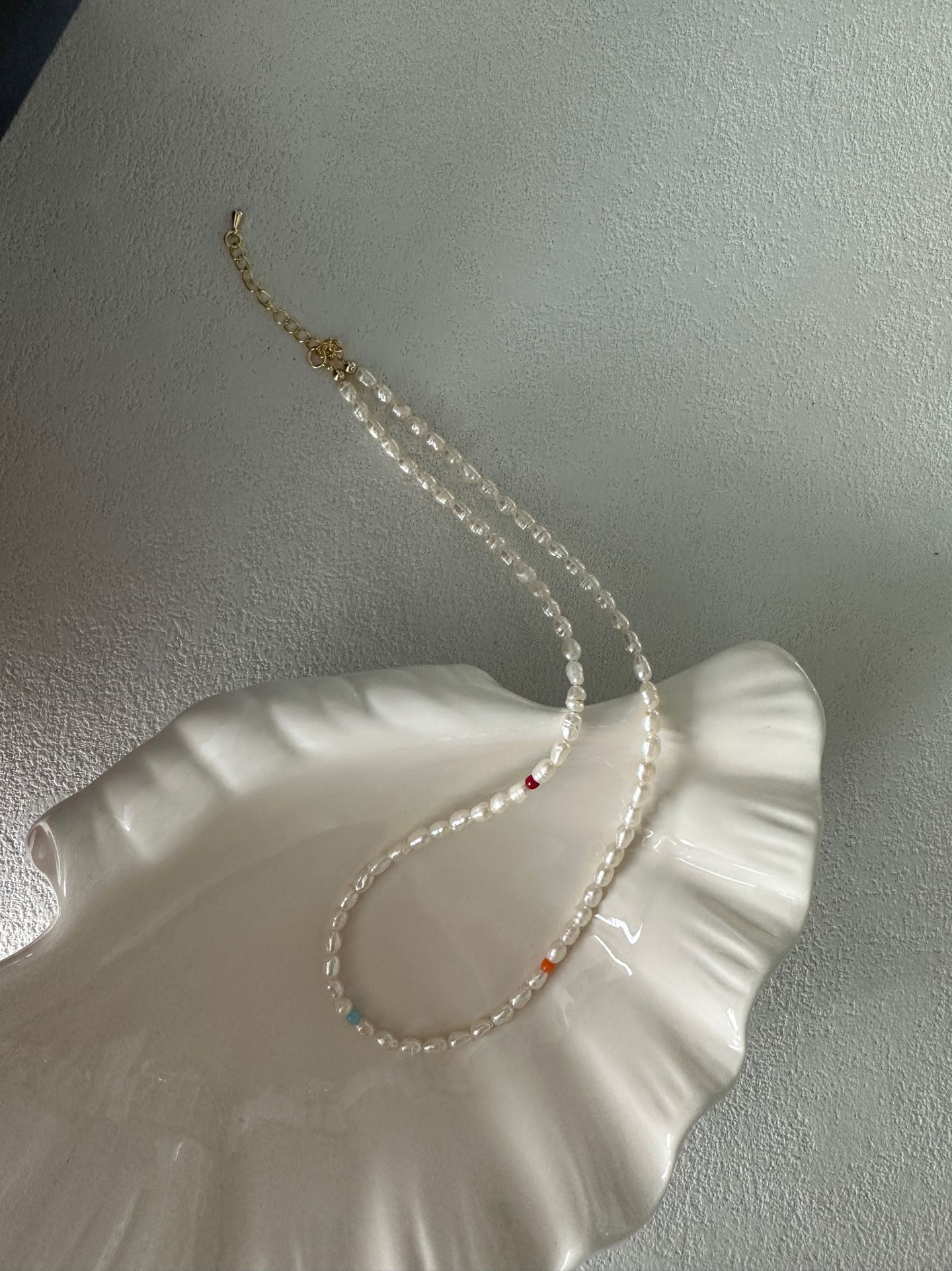 Colored Freshwater Pearl Necklace