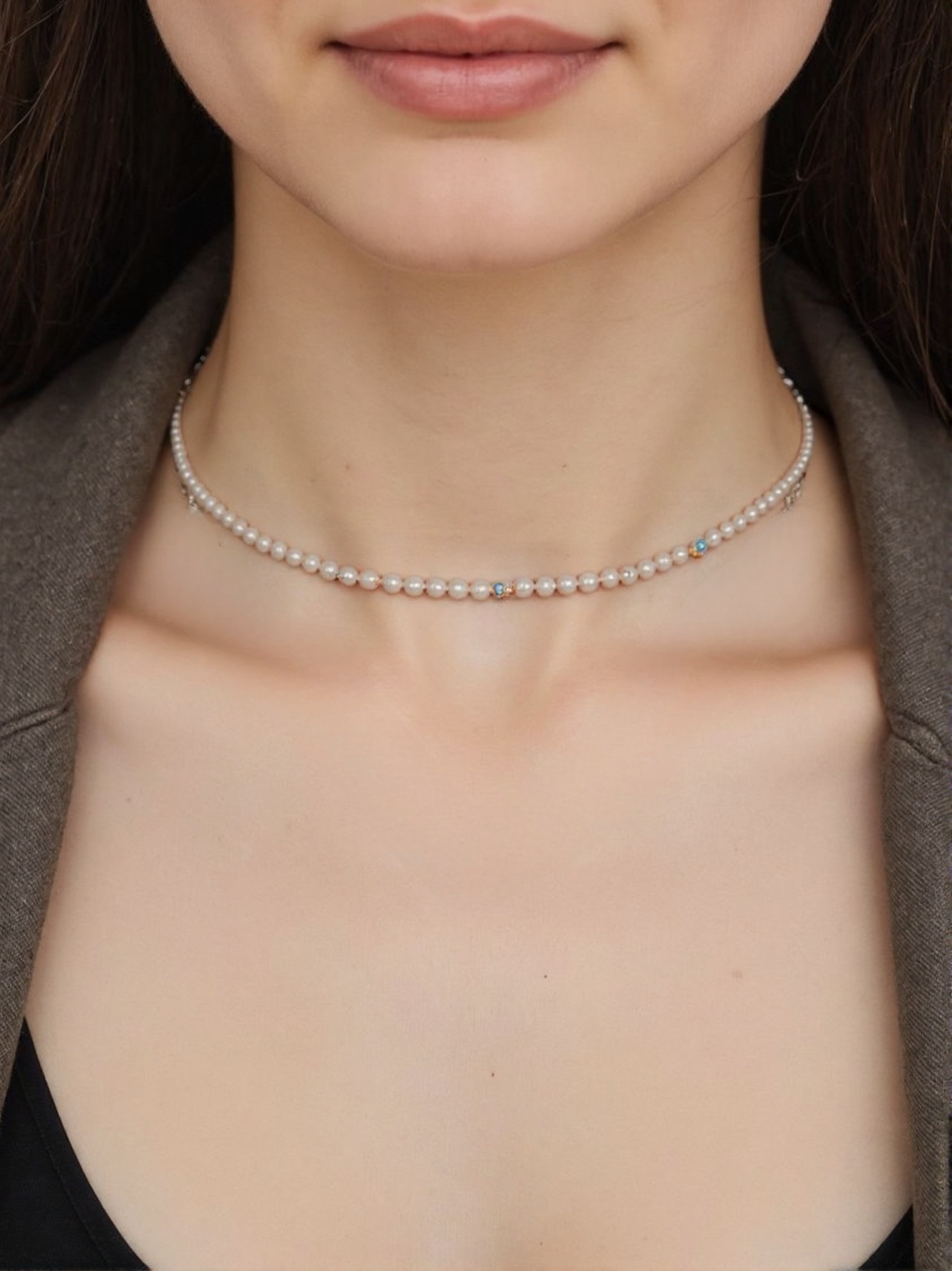 Colored Freshwater Pearl Necklace