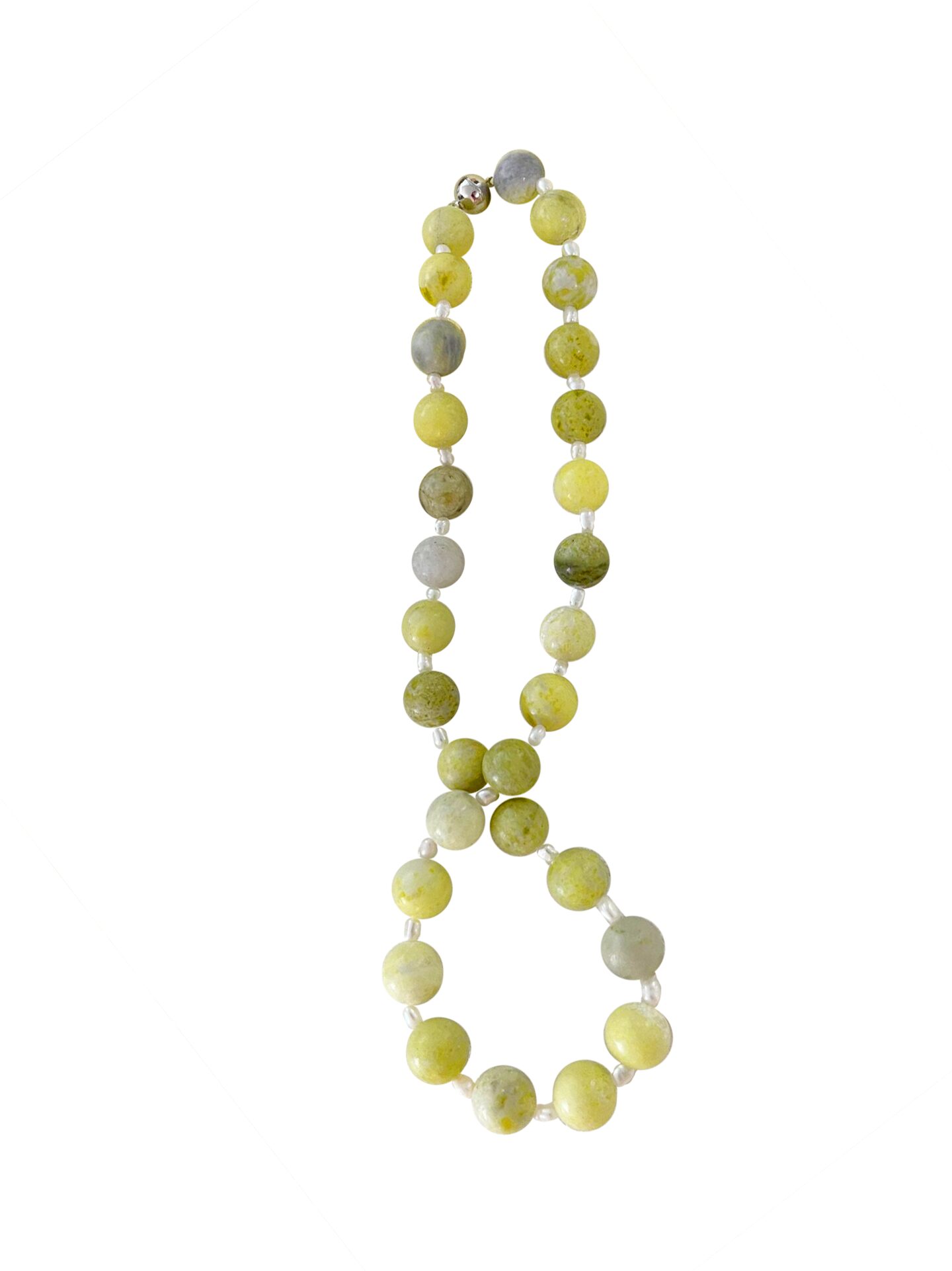 Lemon Stones Natural Pearl Necklace