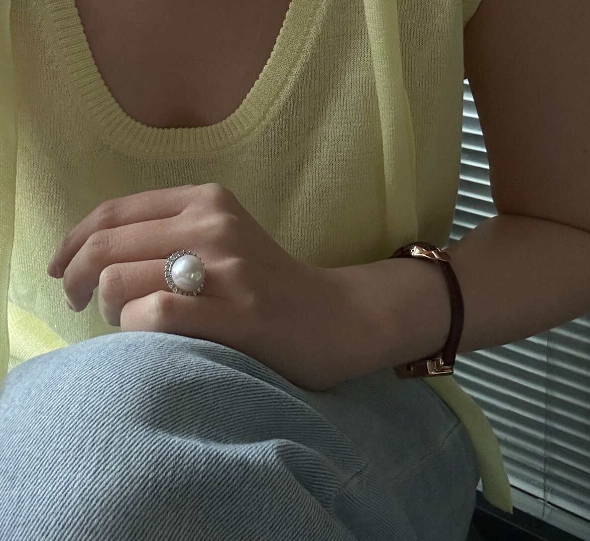 Mabe Pearl Ring