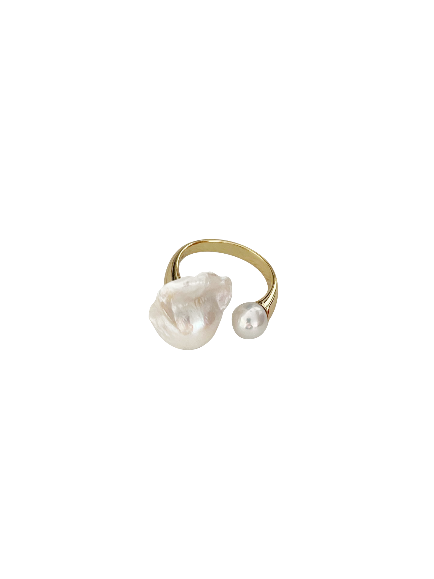 Open-Ended Freshwater Pearl Ring