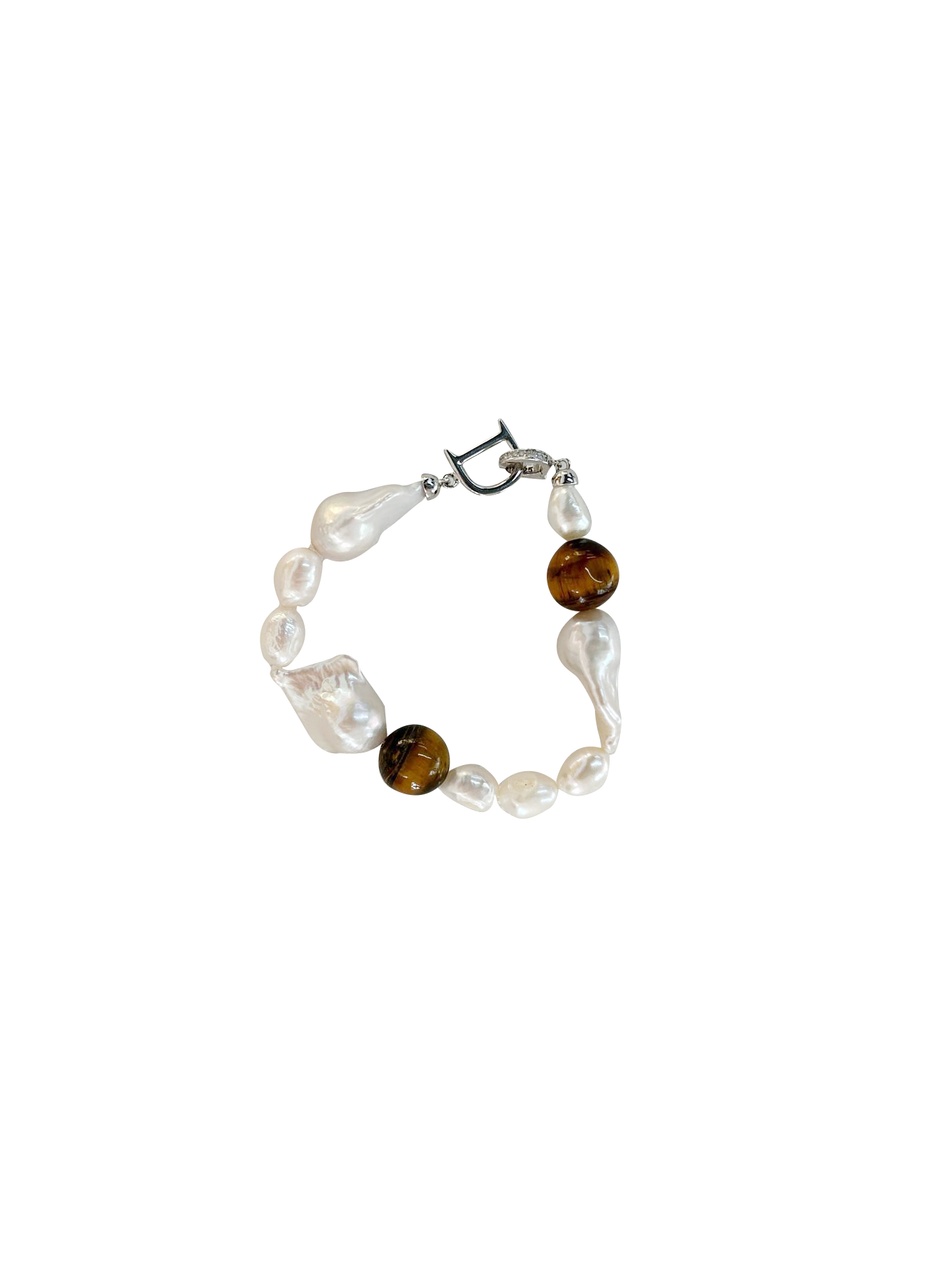 Amber Beaded Bracelet