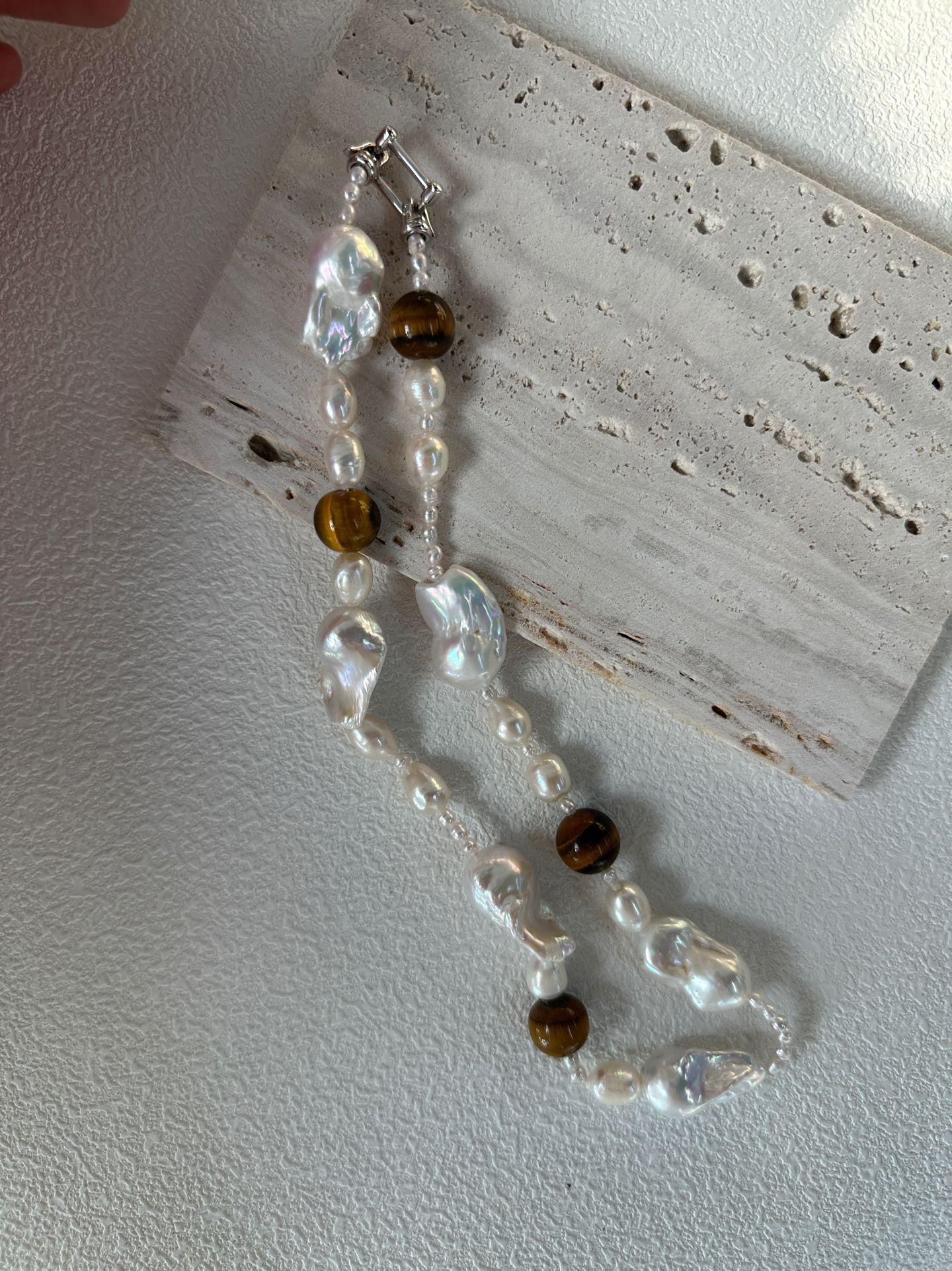 Amber Baroque Necklace
