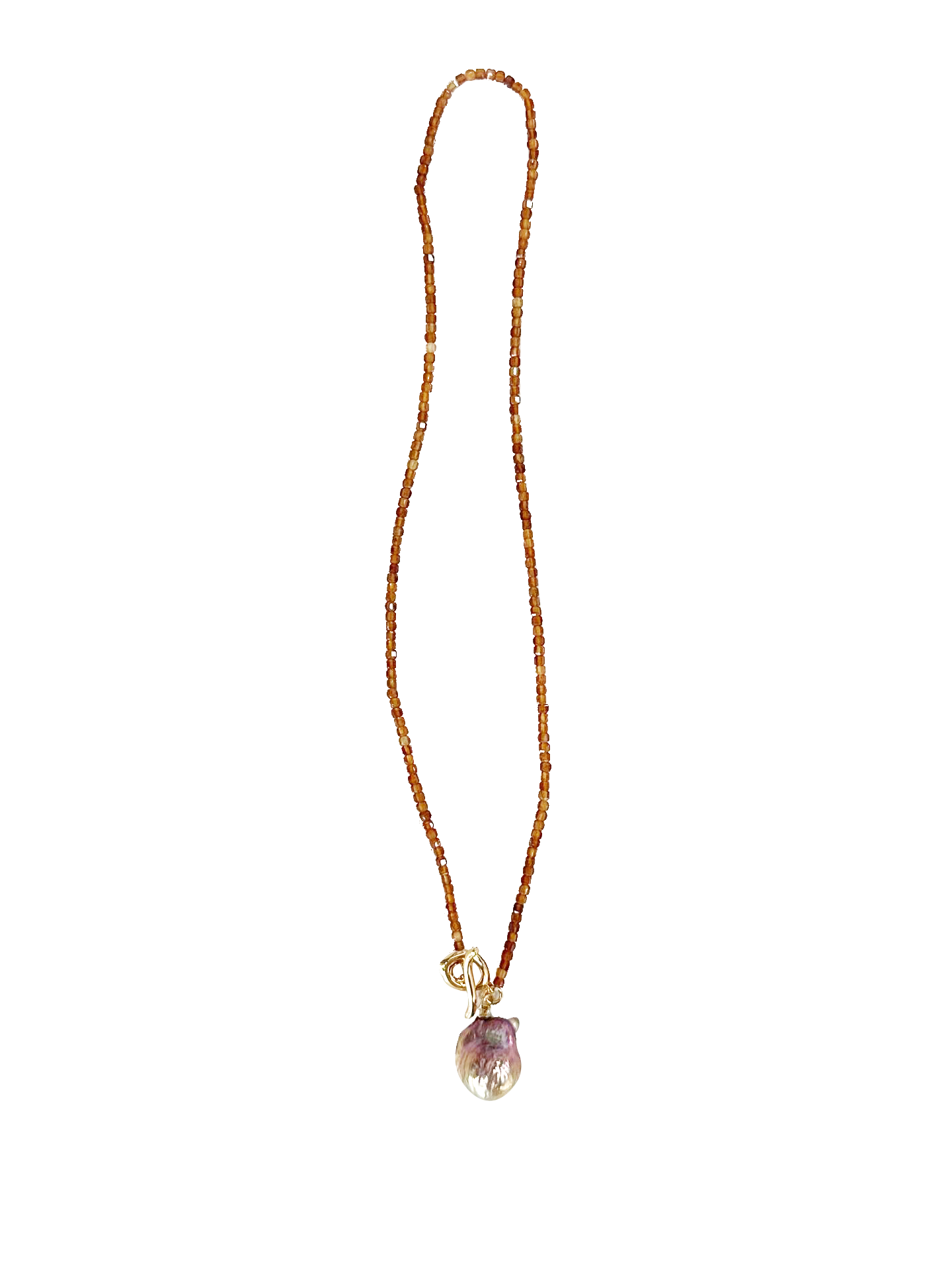 Pomegranate Colorful Baroque Necklace