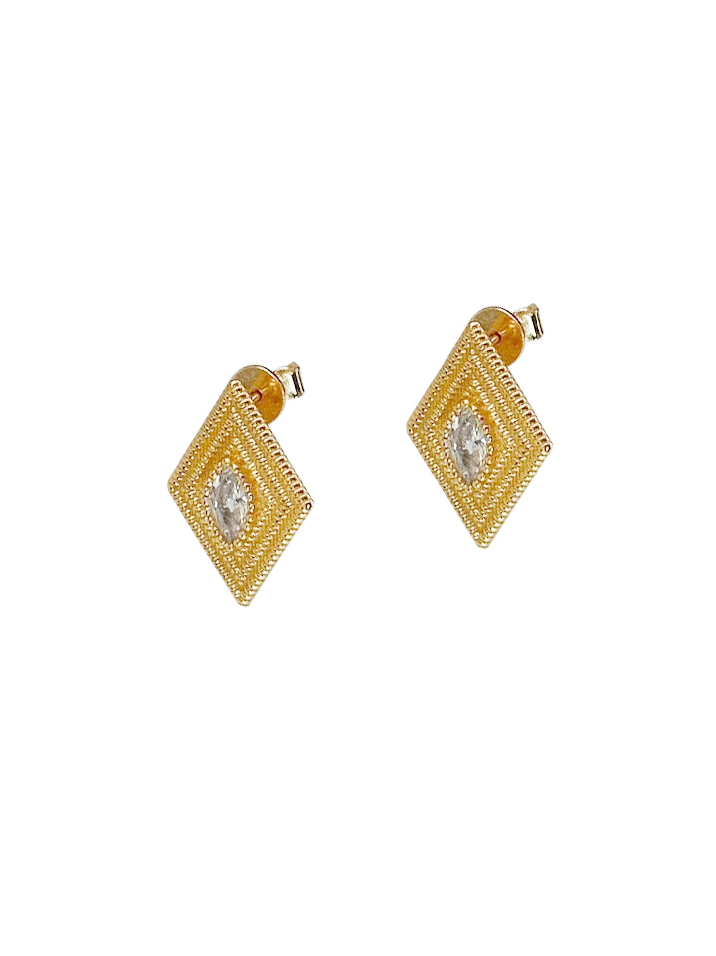 Greek Eye Stud Earrings
