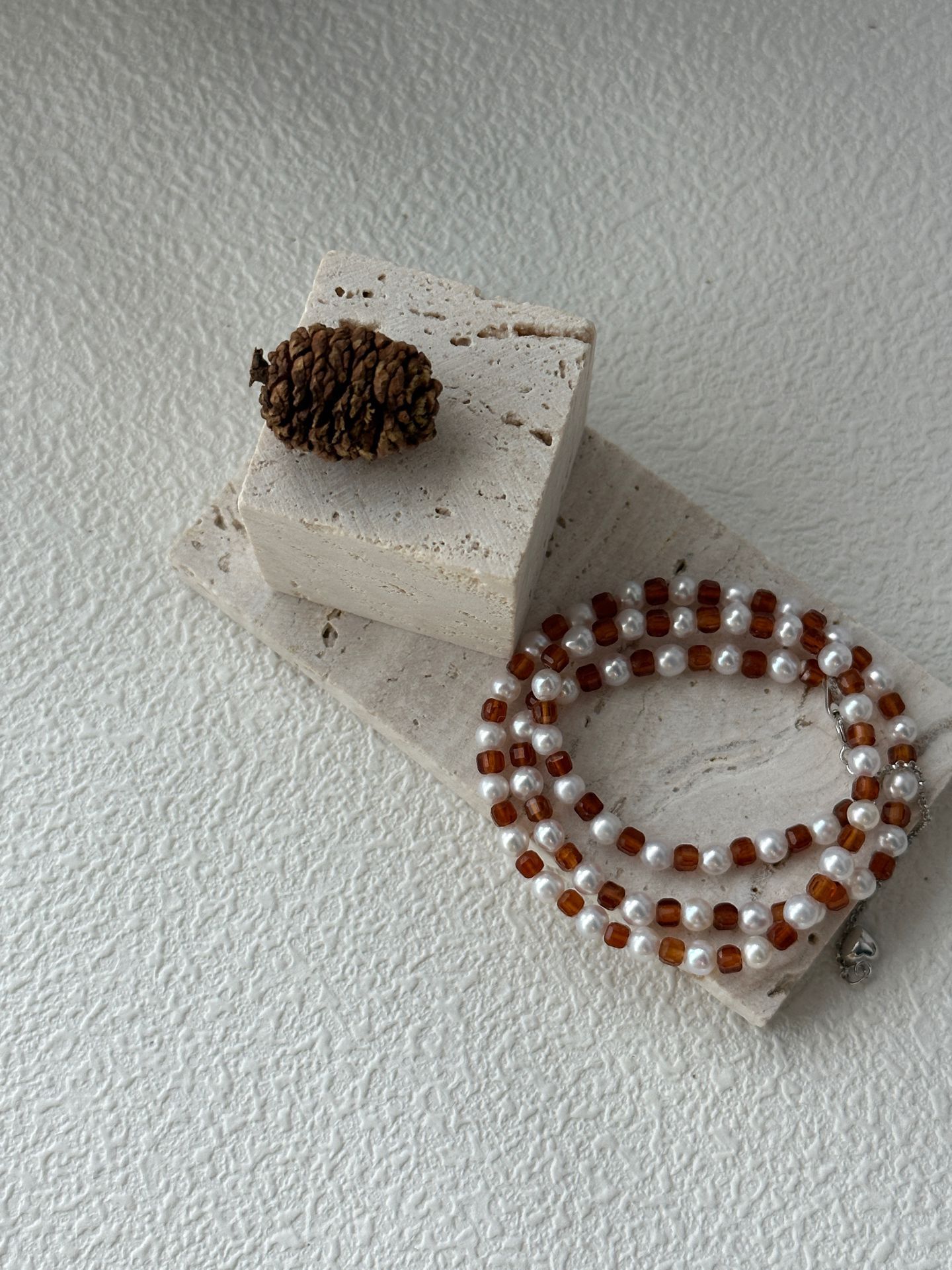 Pomegranate Pearl Necklace