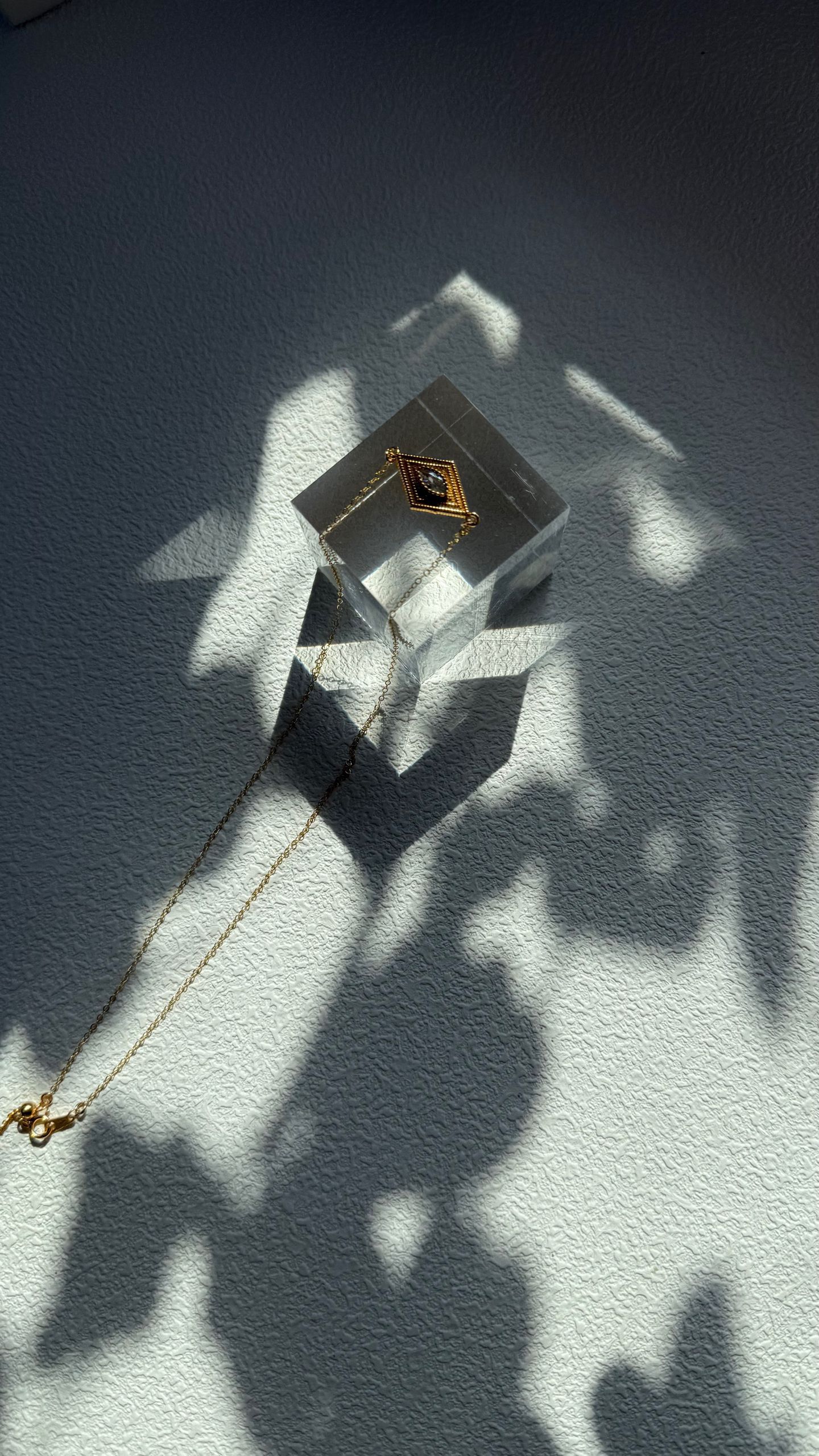 Greek Eye Gold Necklace